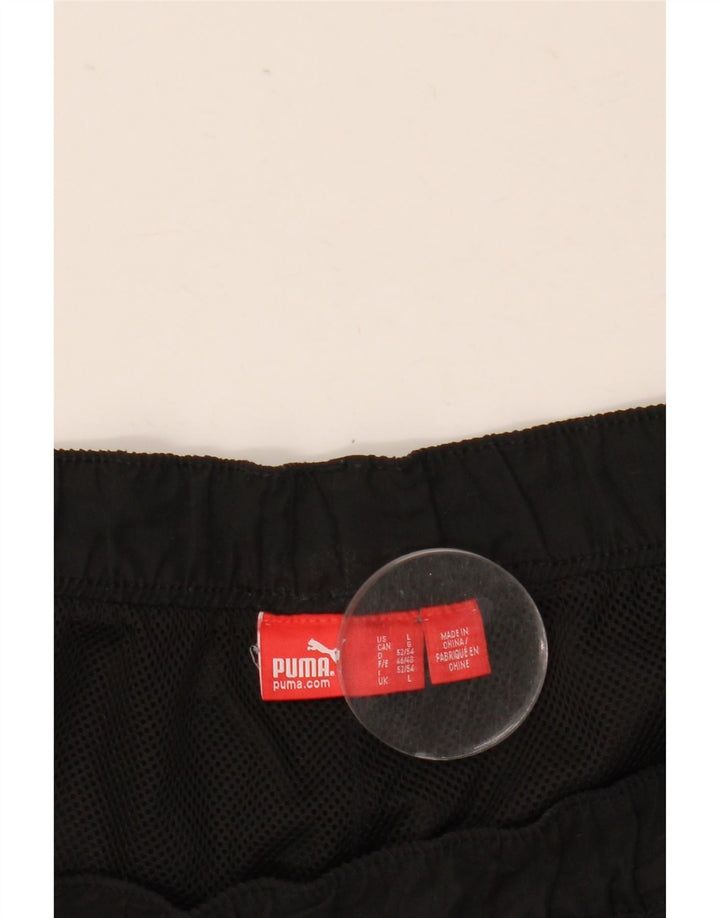Puma - Pantalones de chándal para hombre, color negro
