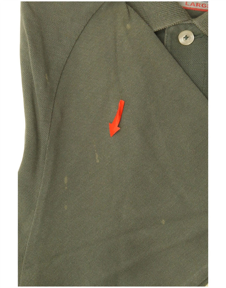 Kappa Polo Hombre Grande Caqui