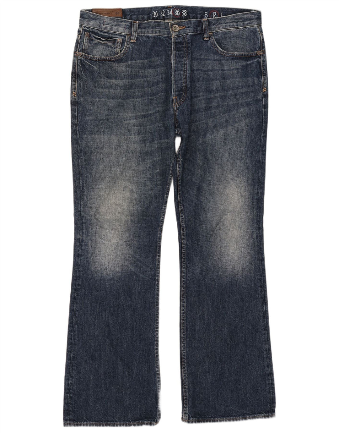 Vaqueros Bootcut para hombre Fat Face W36 L32 Algodón azul marino