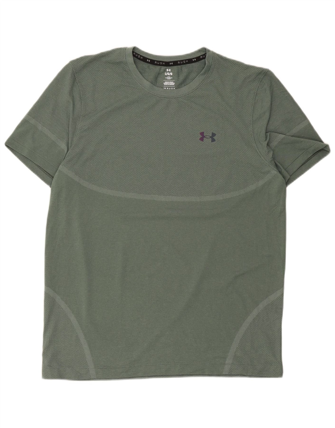 Camiseta Under Armour Hombre Top Grande Verde