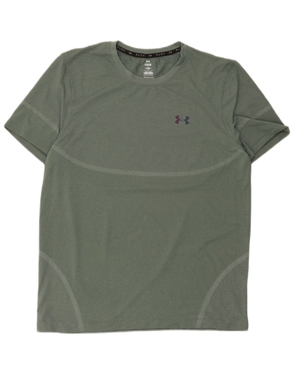 Camiseta Under Armour Hombre Top Grande Verde