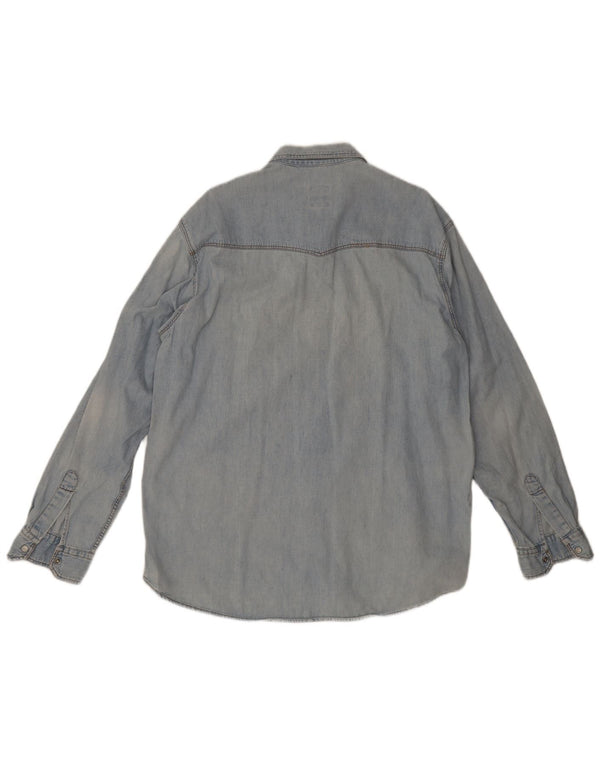 Rifle Camisa Vaquera Hombre XL Algodón Azul