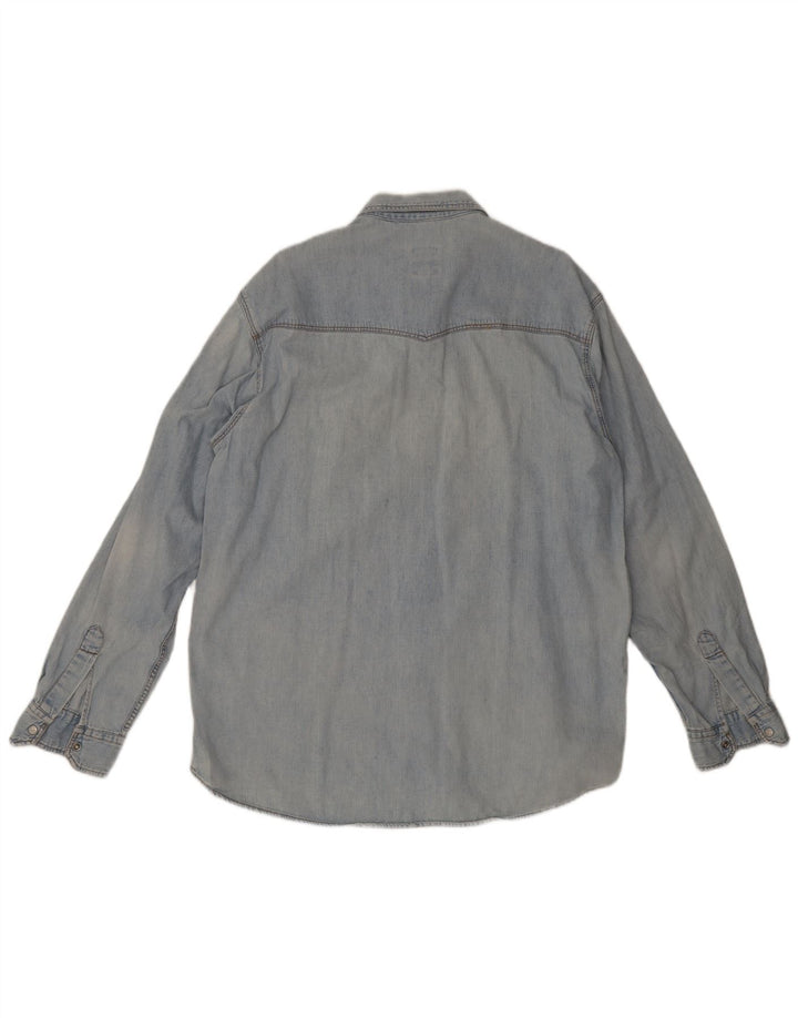 Rifle Camisa Vaquera Hombre XL Algodón Azul