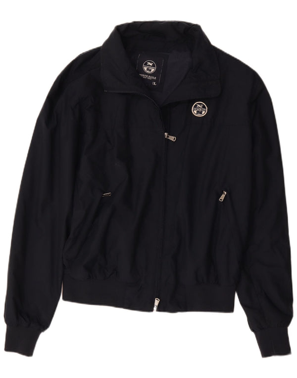 Chaqueta bomber para mujer North Sails UK 46 Large Poliamida azul marino