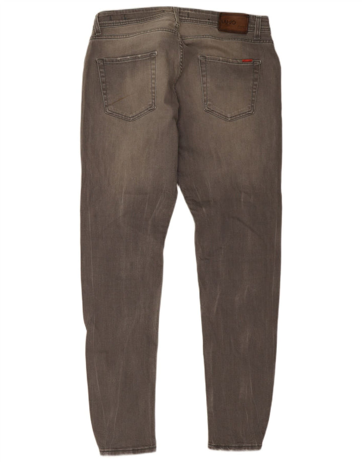 Vaqueros ajustados para hombre Liu Jo W36 L31 Gris