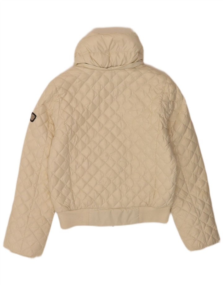 Conte of Florence Chaqueta acolchada para mujer IT 46 Poliéster blanco grande