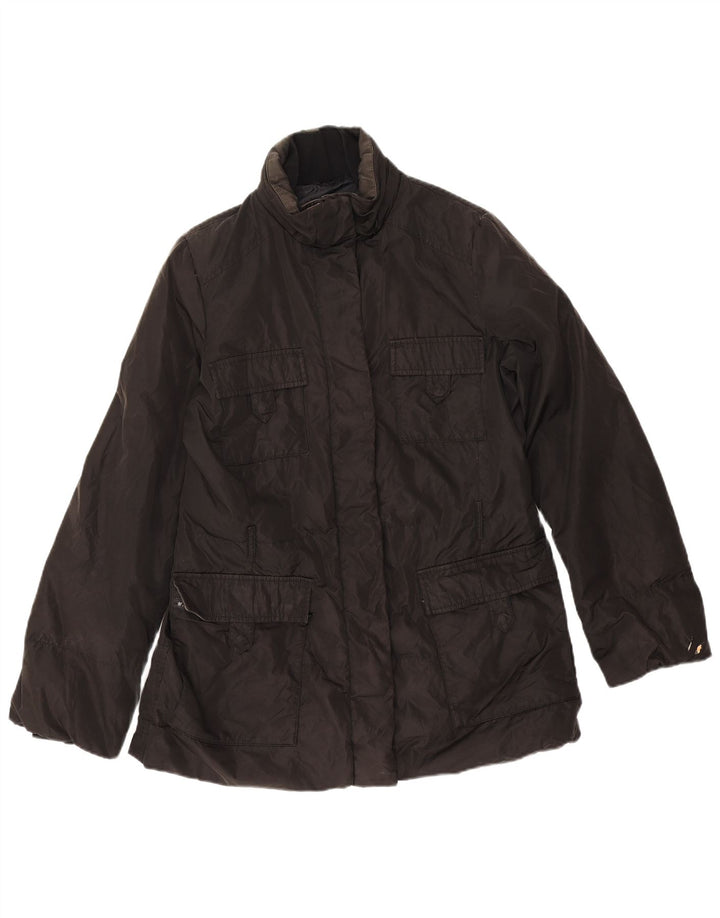 Marella Chaqueta acolchada para mujer UK 42 Mediana Poliamida negra