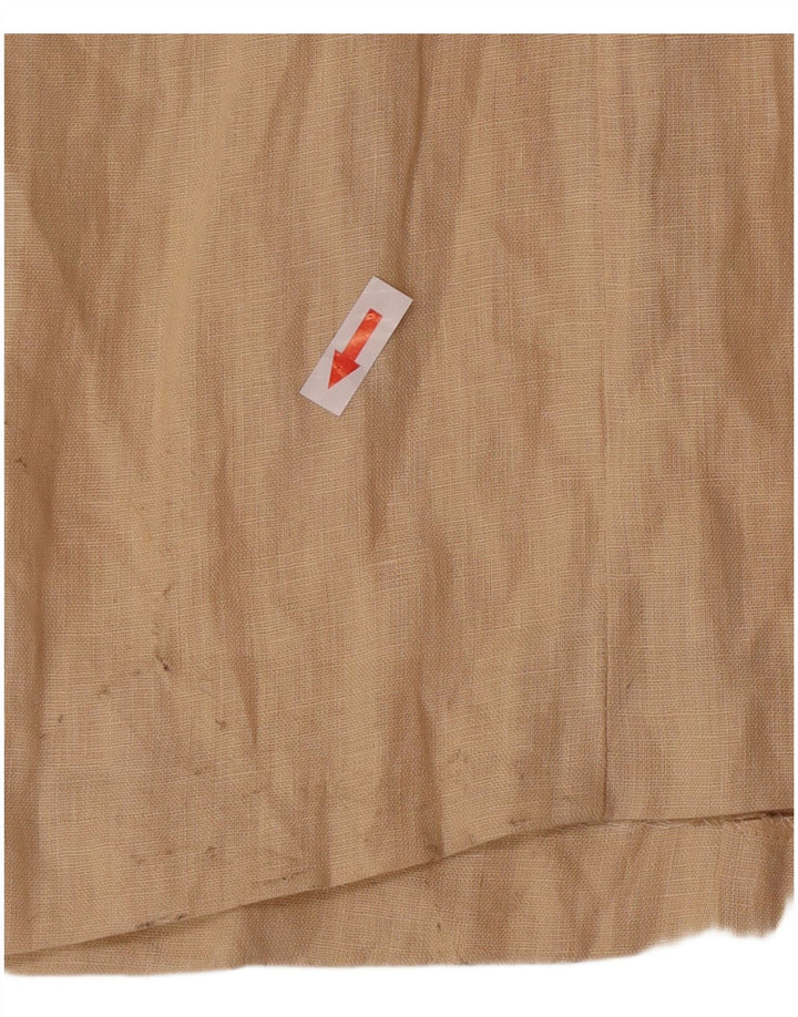 Planet Vestido lencero para mujer UK 40 Medium Beige Linen