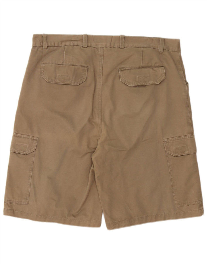 MC JOY Pantalones cortos cargo para hombre IT 50 Large W38 Algodón beige