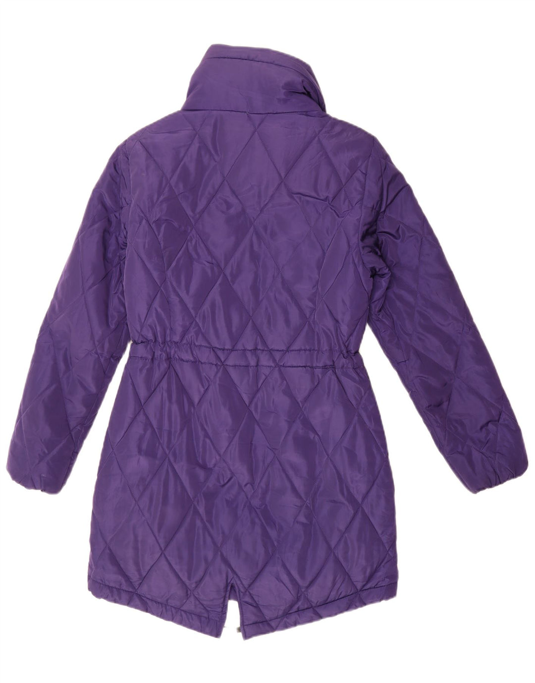 Marks & Spencer Abrigo acolchado para mujer UK 8 Small Poliéster morado