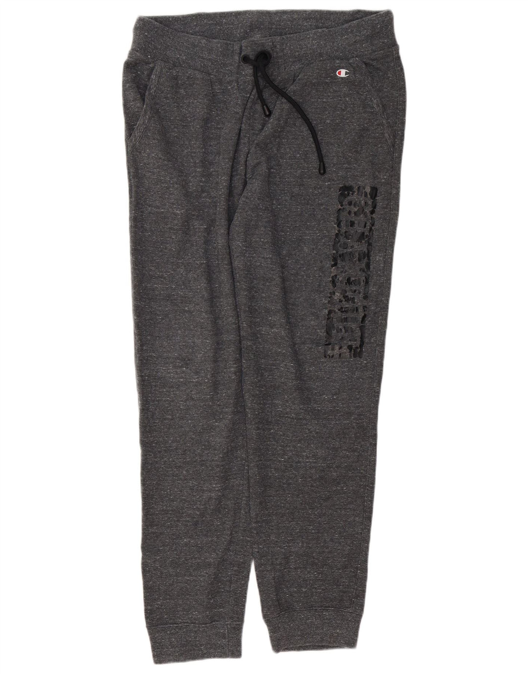 CHAMPION Pantalones de chándal gráficos para mujer Joggers UK 18 XL Gris moteado