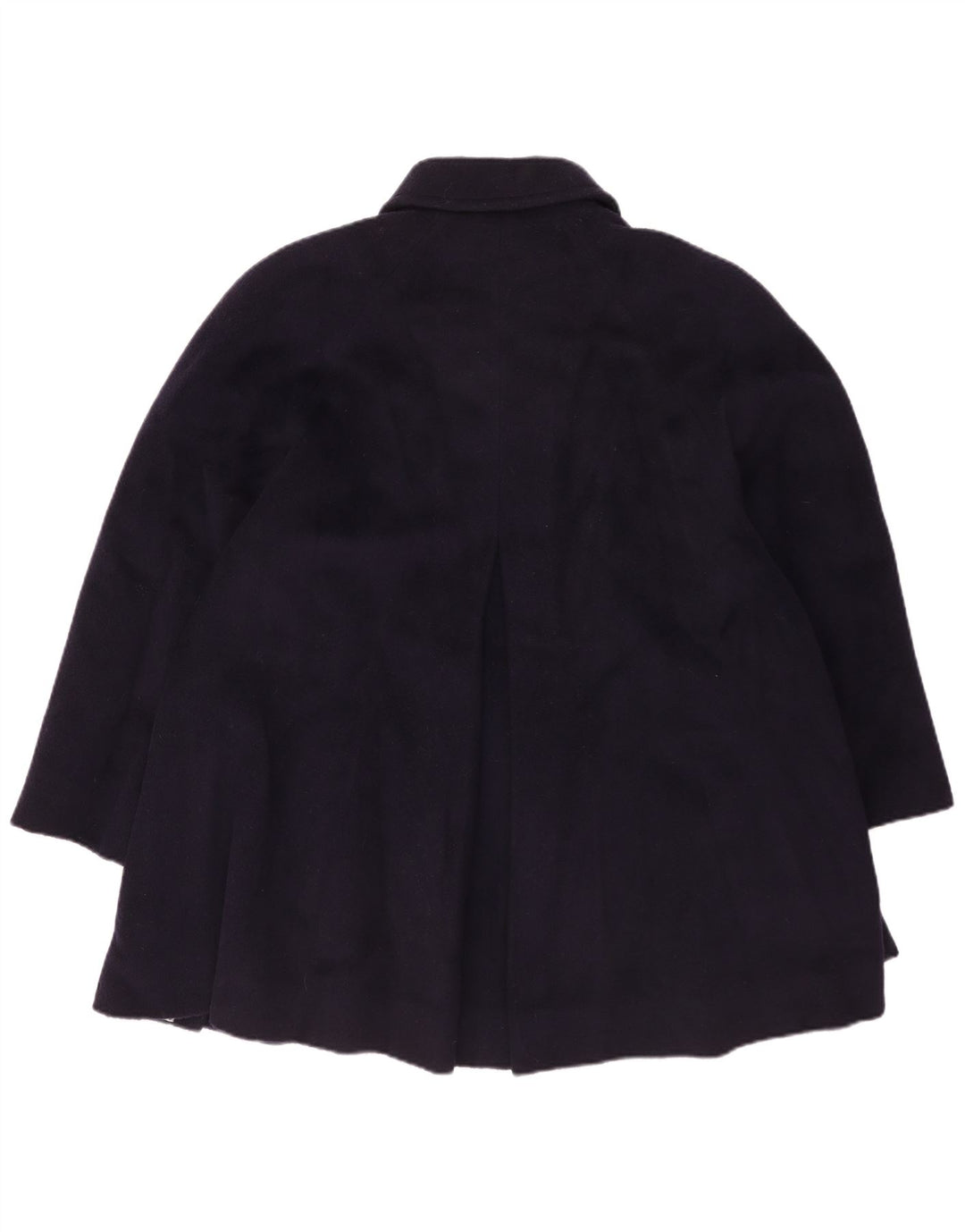 Abrigo vintage para mujer IT 48 XL Lana azul marino