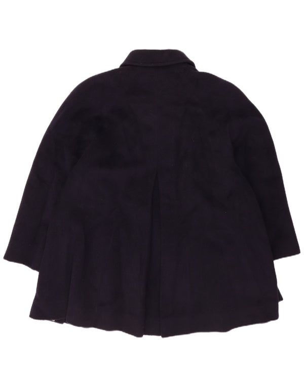 Abrigo vintage para mujer IT 48 XL Lana azul marino