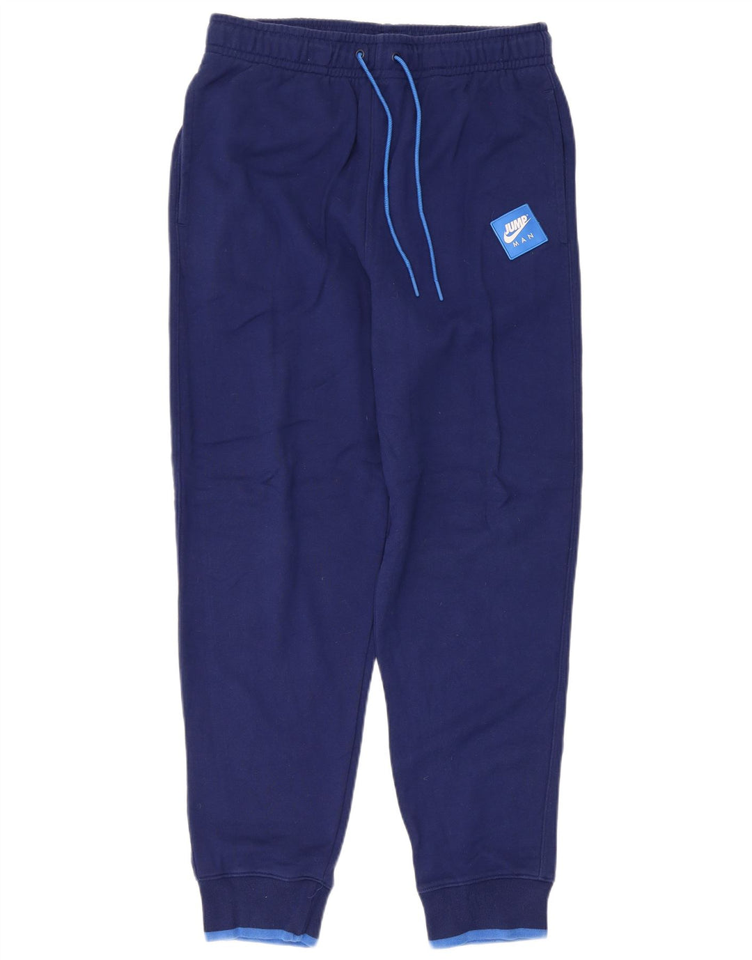 Pantalones De Chándal Jordan Joggers De Algodón Azul Medio - Hombre
