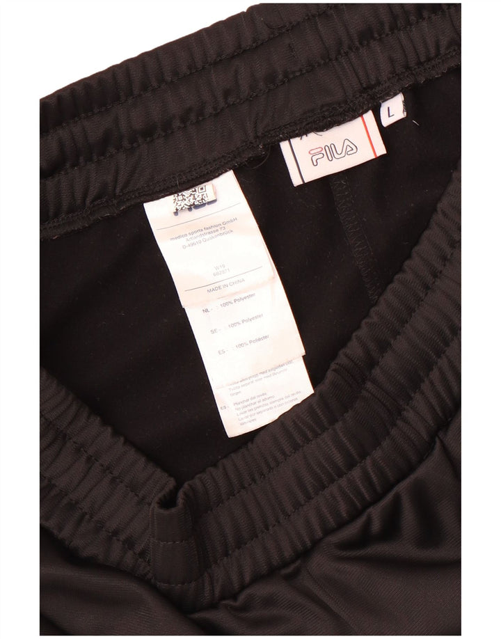Fila Mens Sport Shorts Large Black Colourblock Poliéster