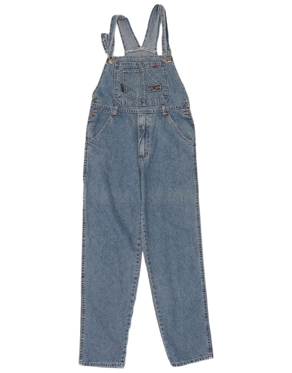 Wampum Jeans cónicos tipo peto cargo para mujer EU 40 Medium W30 L29 Azul