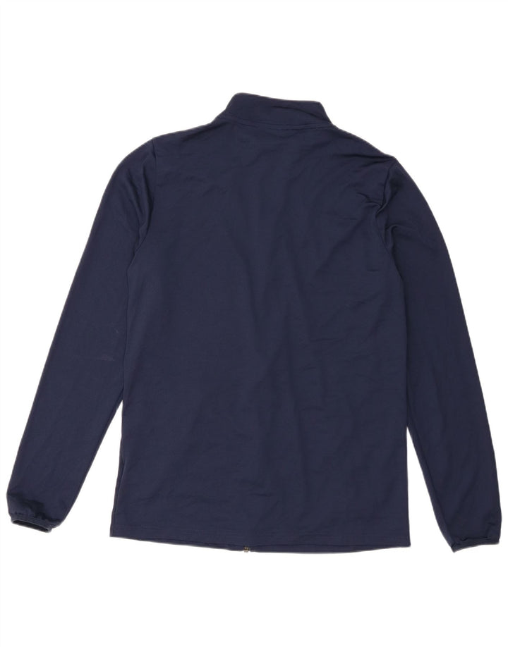 Nike Mens Dri Fit Chándal Top Chaqueta Grande Azul Marino Poliéster