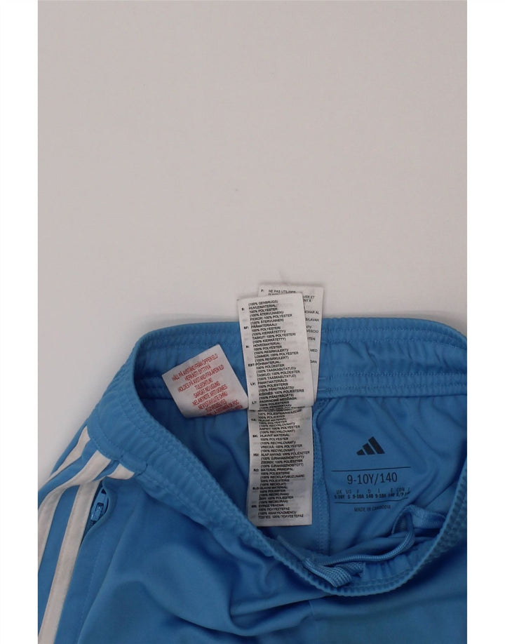 Adidas Pantalón corto deportivo para niño 9-10 años Azul Poliéster