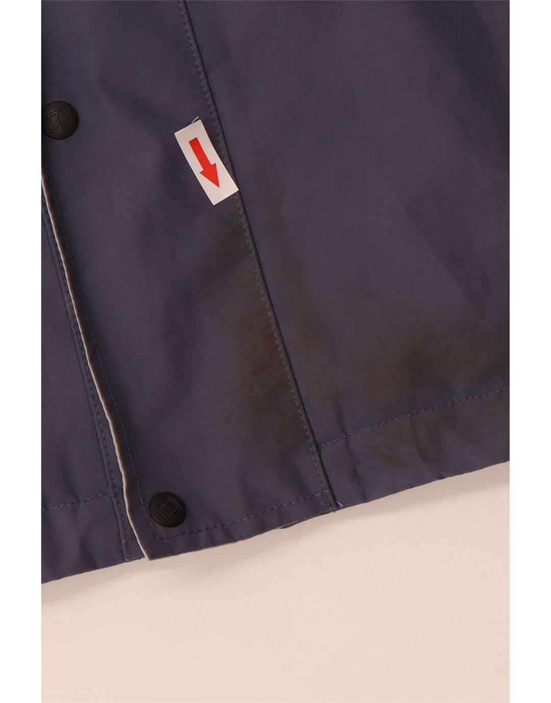 BERGHAUS Abrigo cortavientos con capucha para niño 15-16 años Azul marino Nylon