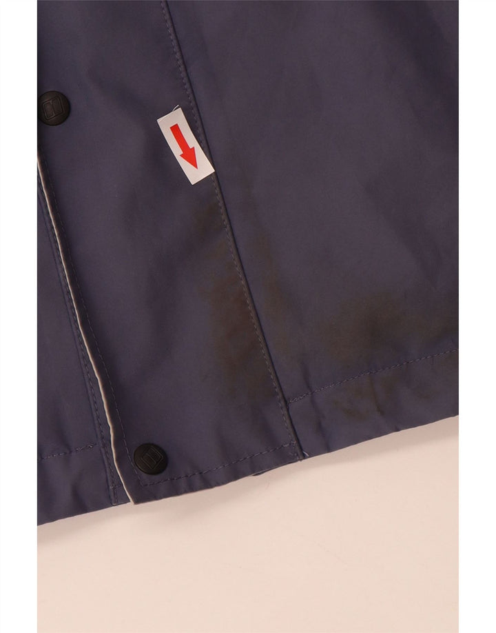 BERGHAUS Abrigo cortavientos con capucha para niño 15-16 años Azul marino Nylon