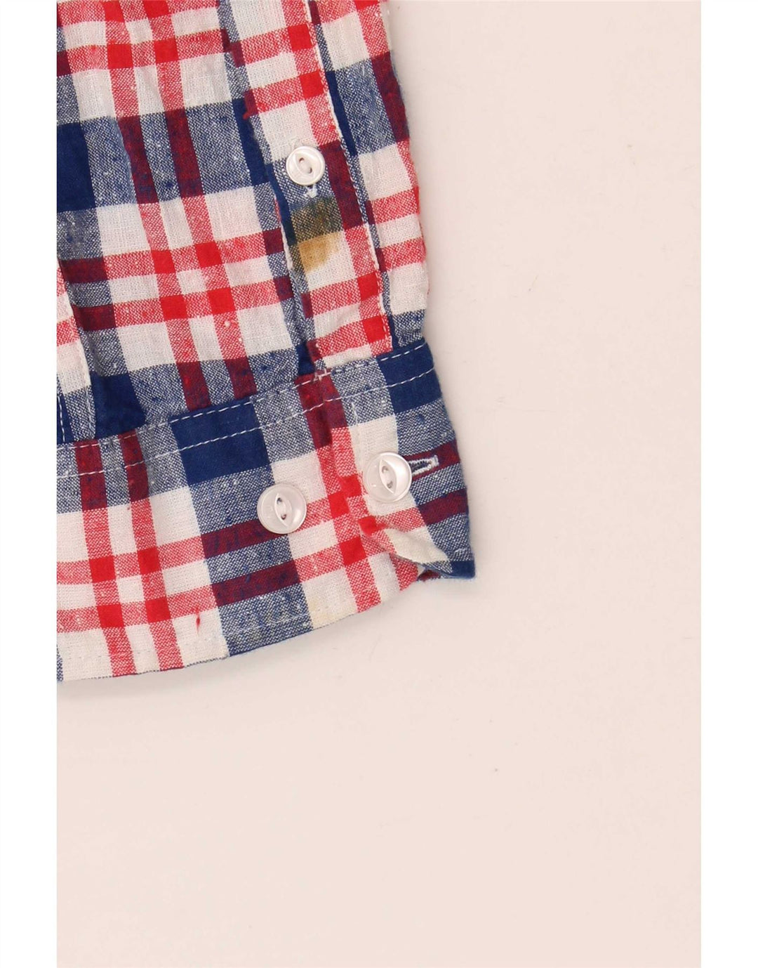 Tommy Hilfiger Camisa Niño 15-16 Años Azul Cuadros Algodón