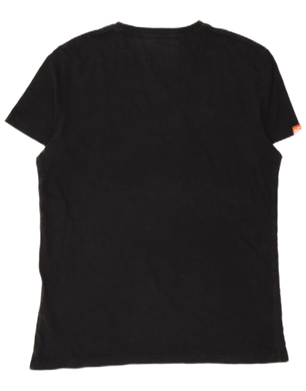 SUPERDRY Camiseta Hombre Top XL Algodón Negro