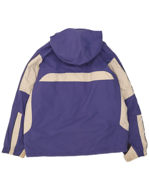 Columbia Chaqueta de esquí con capucha para hombre UK 42 XL Nailon color morado