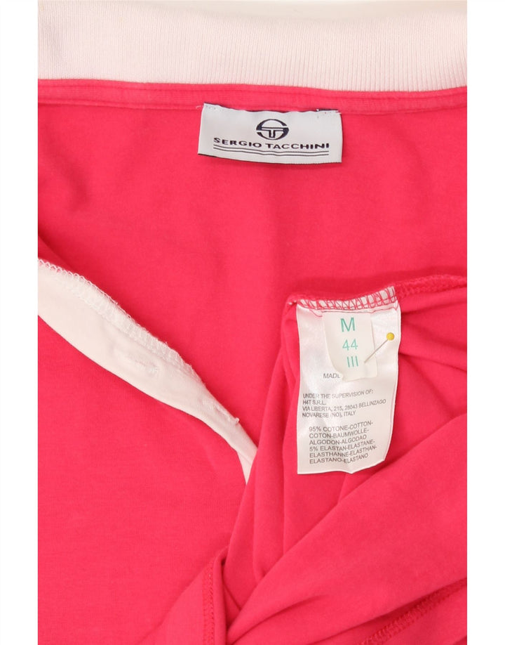 Polo Sergio Tacchini Mujer IT 44 Algodón Rosa Medio