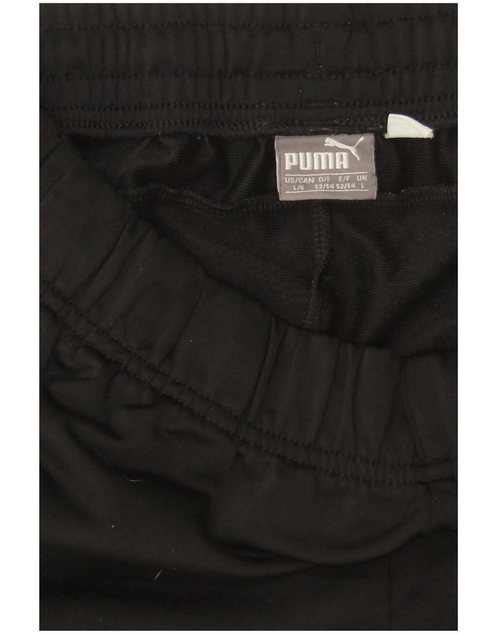 PUMA Pantalones de chándal para hombre Joggers Large Black