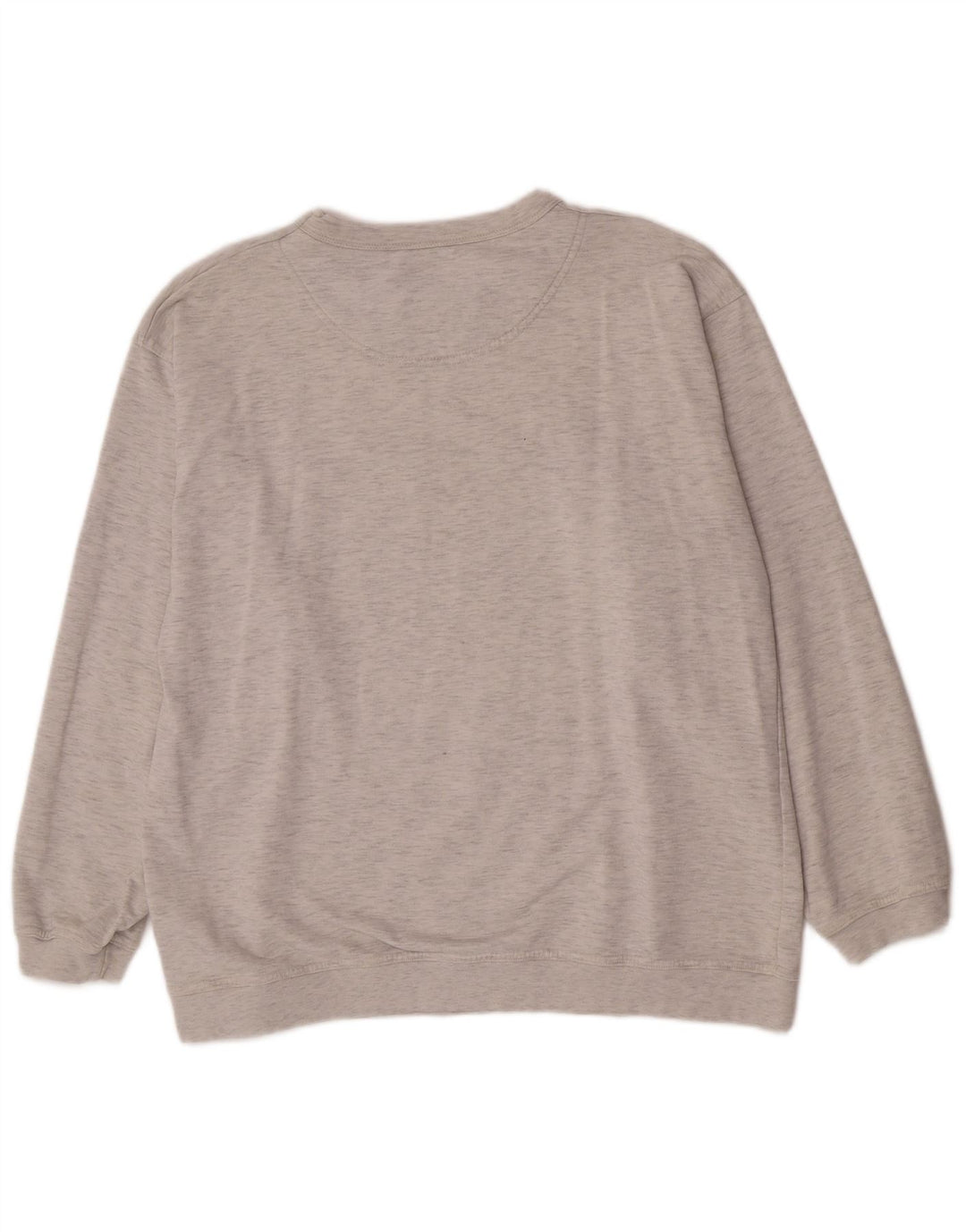 Champion Sudadera Gráfica para Hombre Jersey Grande De Algodón Moteado Gris