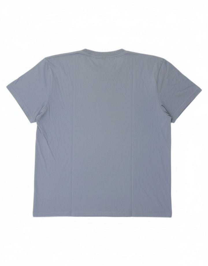 Champion Camiseta Hombre Top 2XL Algodón Azul