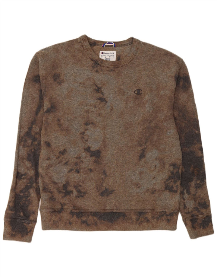 Champion Sudadera Jumper Marrón Medio Tie Dye