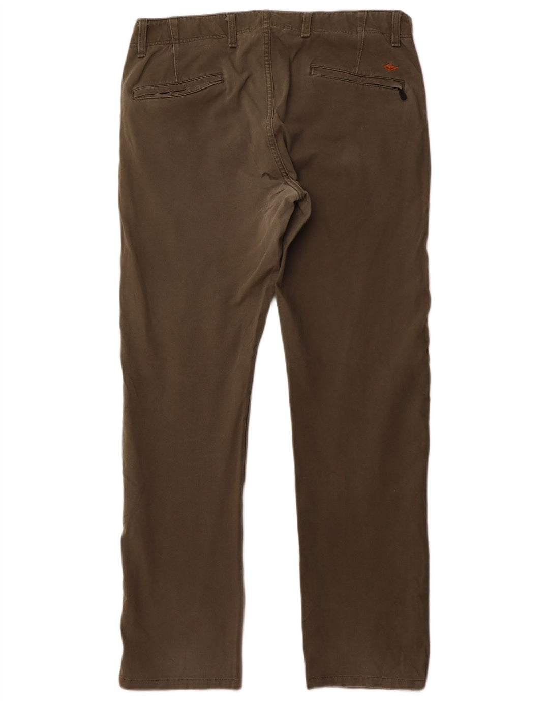 DOCKERS Pantalones chinos ajustados para hombre W34 L32 Algodón caqui