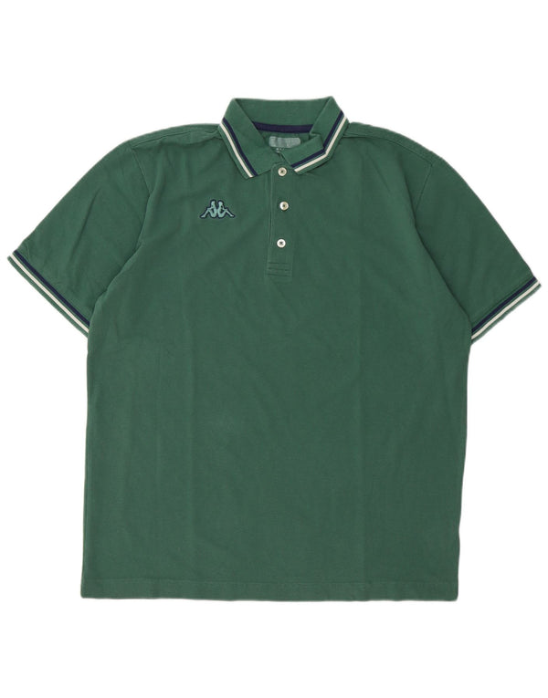 Kappa Polo Hombre XL Algodón Verde