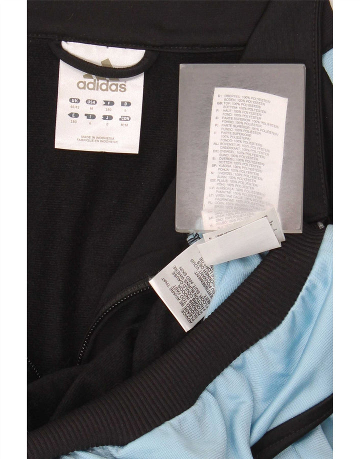 Adidas - Chaqueta de chándal para hombre, talla 40/42, color negro mediano