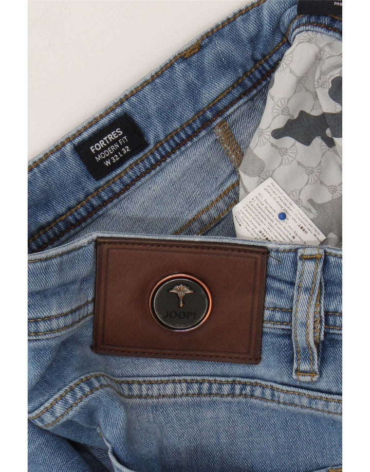 Vaqueros Joop Mujer Modern Fit Slim W32 L32 Algodón Azul
