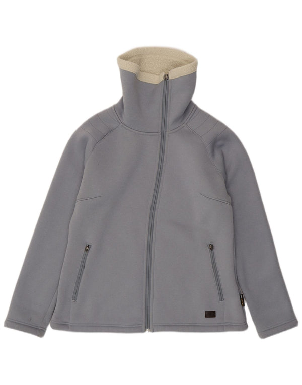 Jack Wolfskin Chaqueta Sherpa para Mujer UK 46 Grande Poliéster Azul