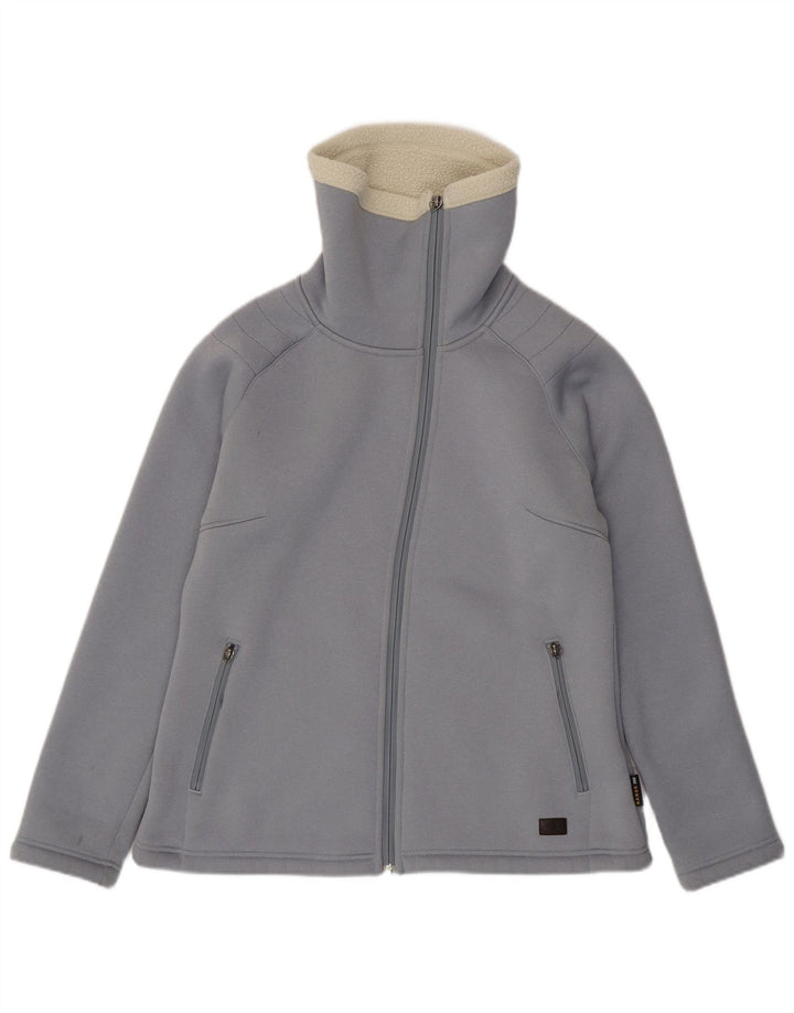 Jack Wolfskin Chaqueta Sherpa para Mujer UK 46 Grande Poliéster Azul