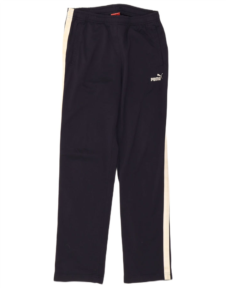 Puma Pantalones De Chándal Para Hombre Small Azul Marino Colorblock