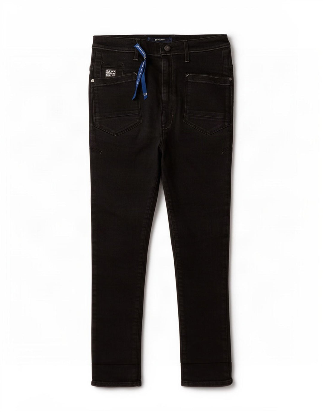 Vaqueros ajustados para mujer G-Star W27 L25 Algodón negro