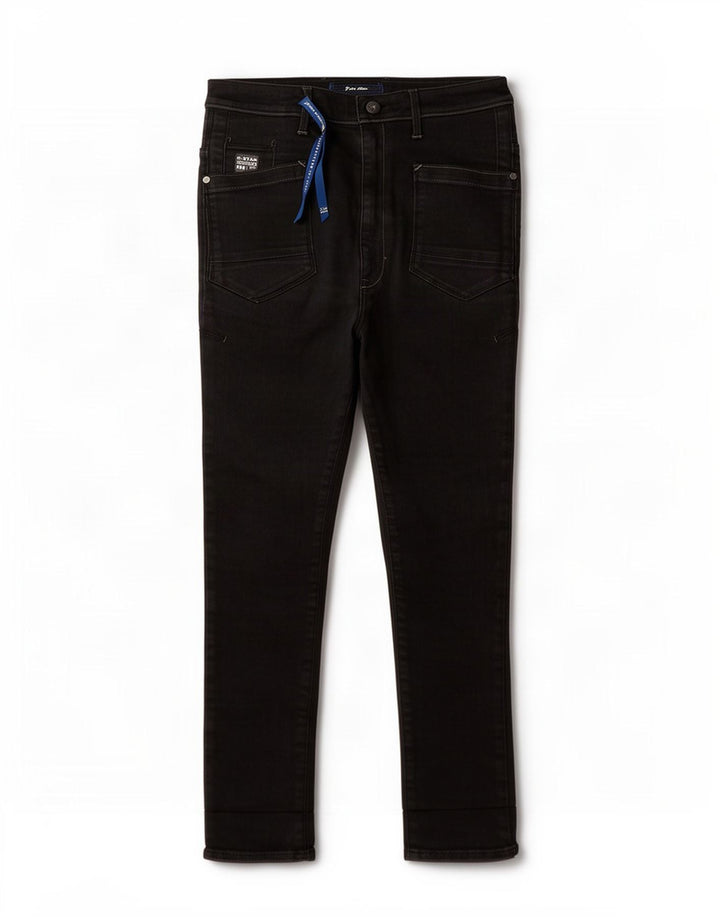 Vaqueros ajustados para mujer G-Star W27 L25 Algodón negro