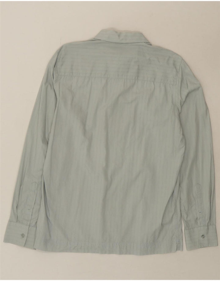 LEVI'S Mens Shirt Large Blue Pinstripe Cotton Vintage Levi's and Second-Hand Levi's from Messina Hembry 