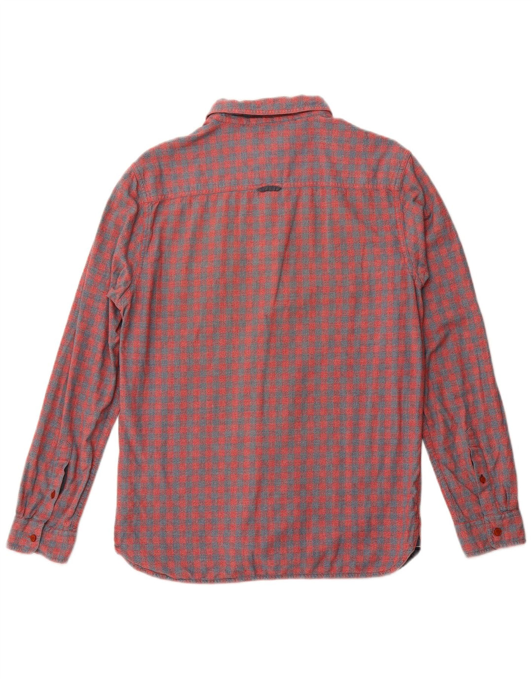 Camisa de franela para hombre de White Stuff de algodón a cuadros en color rojo medio