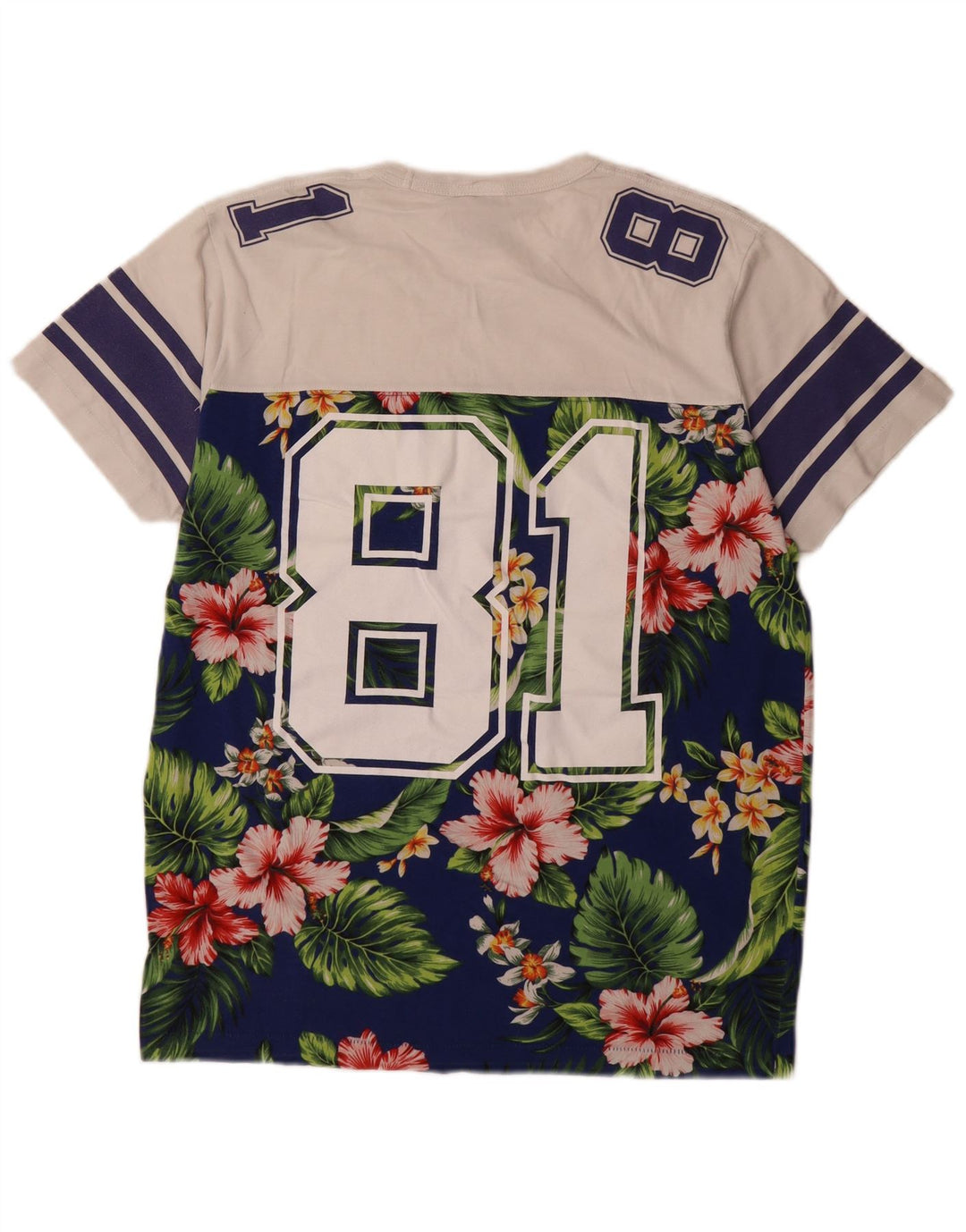 Franklin Marshall - Camiseta gráfica para hombre, talla grande, multicolor, floral