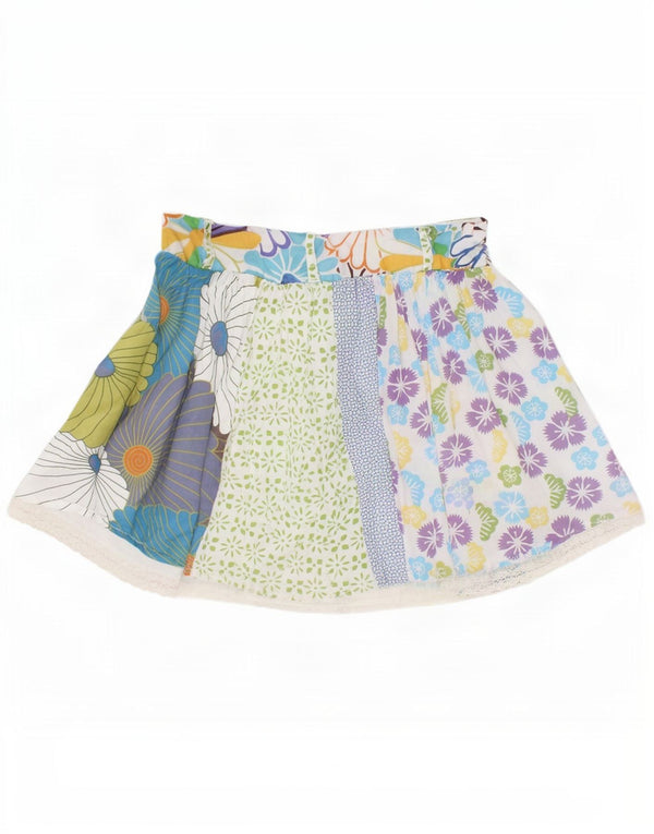 Minifalda Desigual para mujer EU 34 XS W26 Multicolor Floral