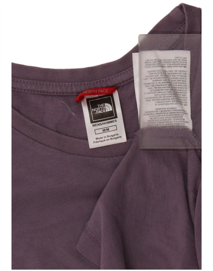 Camiseta The North Face Hombre Top Medium Morado Algodón