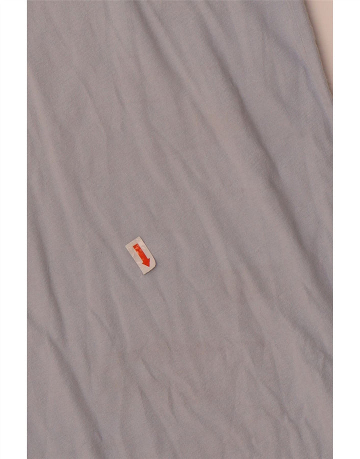 Camiseta Hollister Hombre Top Grande Azul Algodón