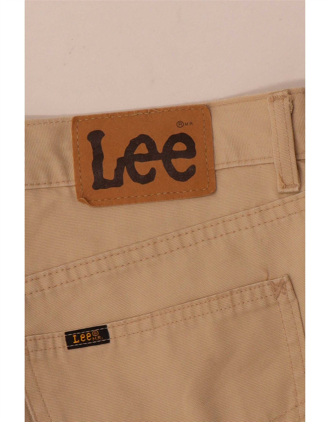 Pantalones informales rectos Lee para hombre W32 L32 Beige