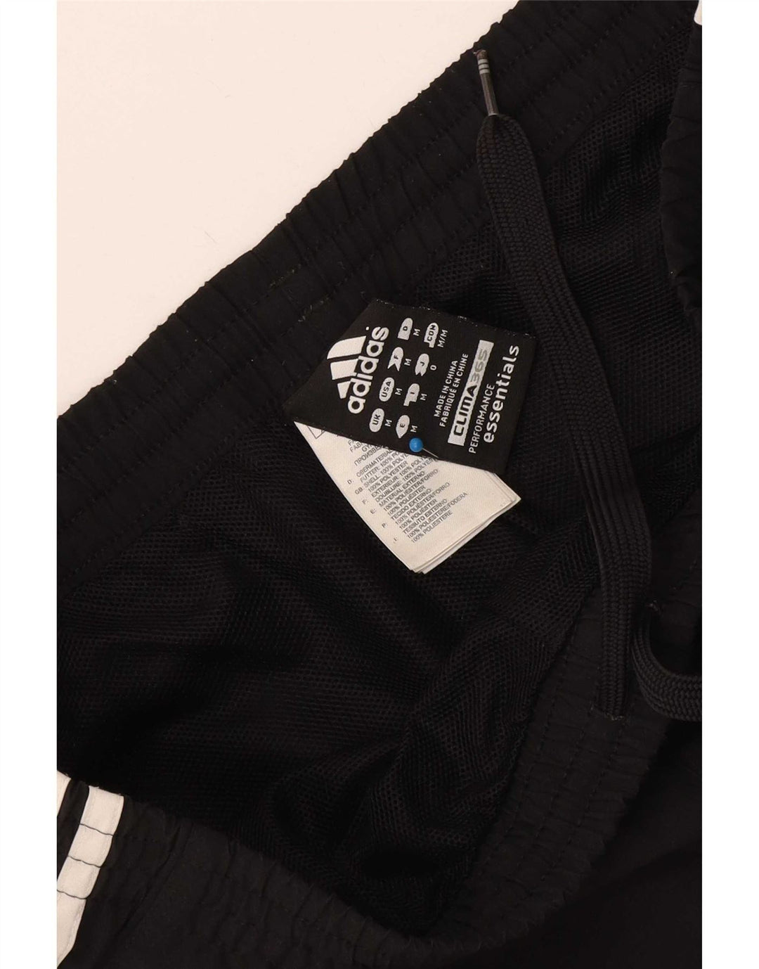 Adidas Mens Clima 365 Sport Shorts Medio Negro Poliéster