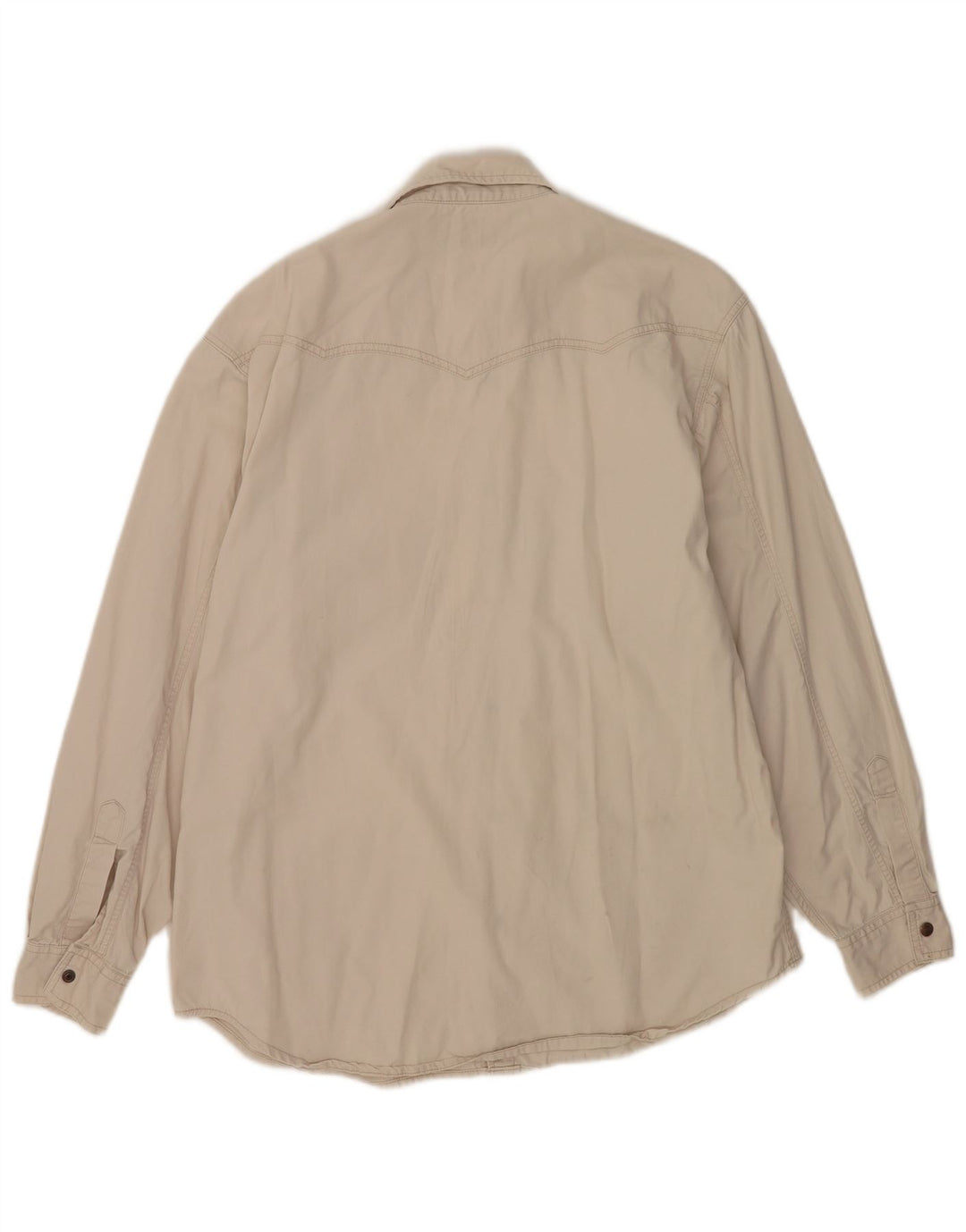 Camisa Western Hombre Big Star Algodón Beige Medio
